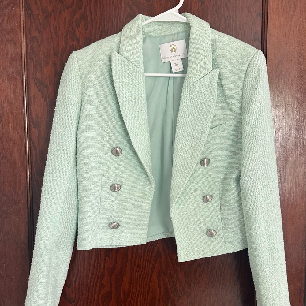 House of Harlow Mint Green Blazer